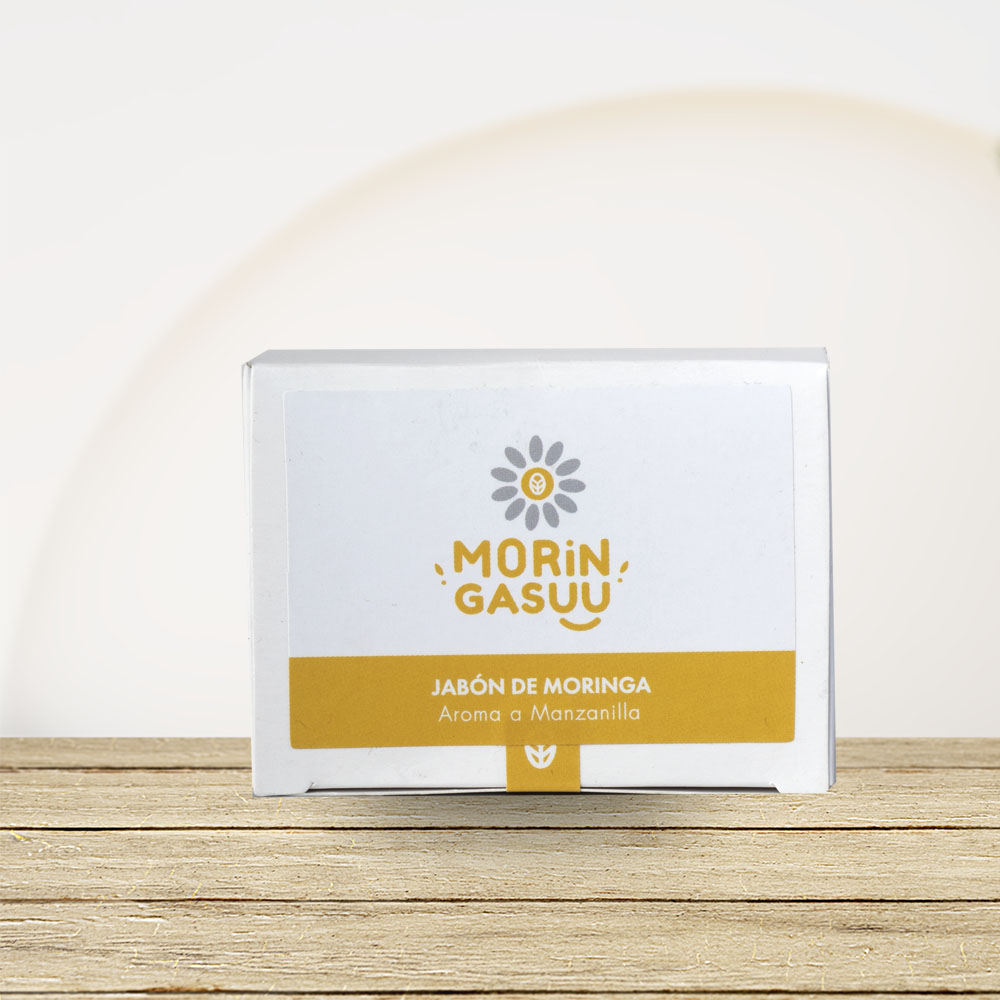 Jabón de Moringa y Manzanilla