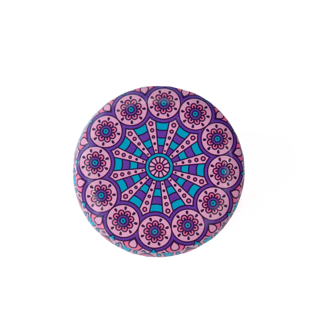Vela Mandala Azul Profundo - Imagen 2