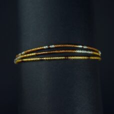 Pulsera Miyuki Triples Cobrizo