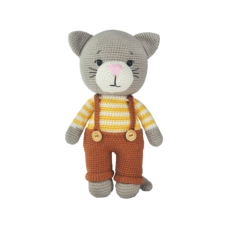 Amigurumi de Gato Hecho a Mano