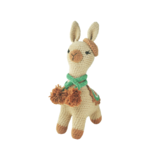 🦙 Amigurumi Llama Tejida a Mano – Tradición y Dulzura Andina 🌿✨