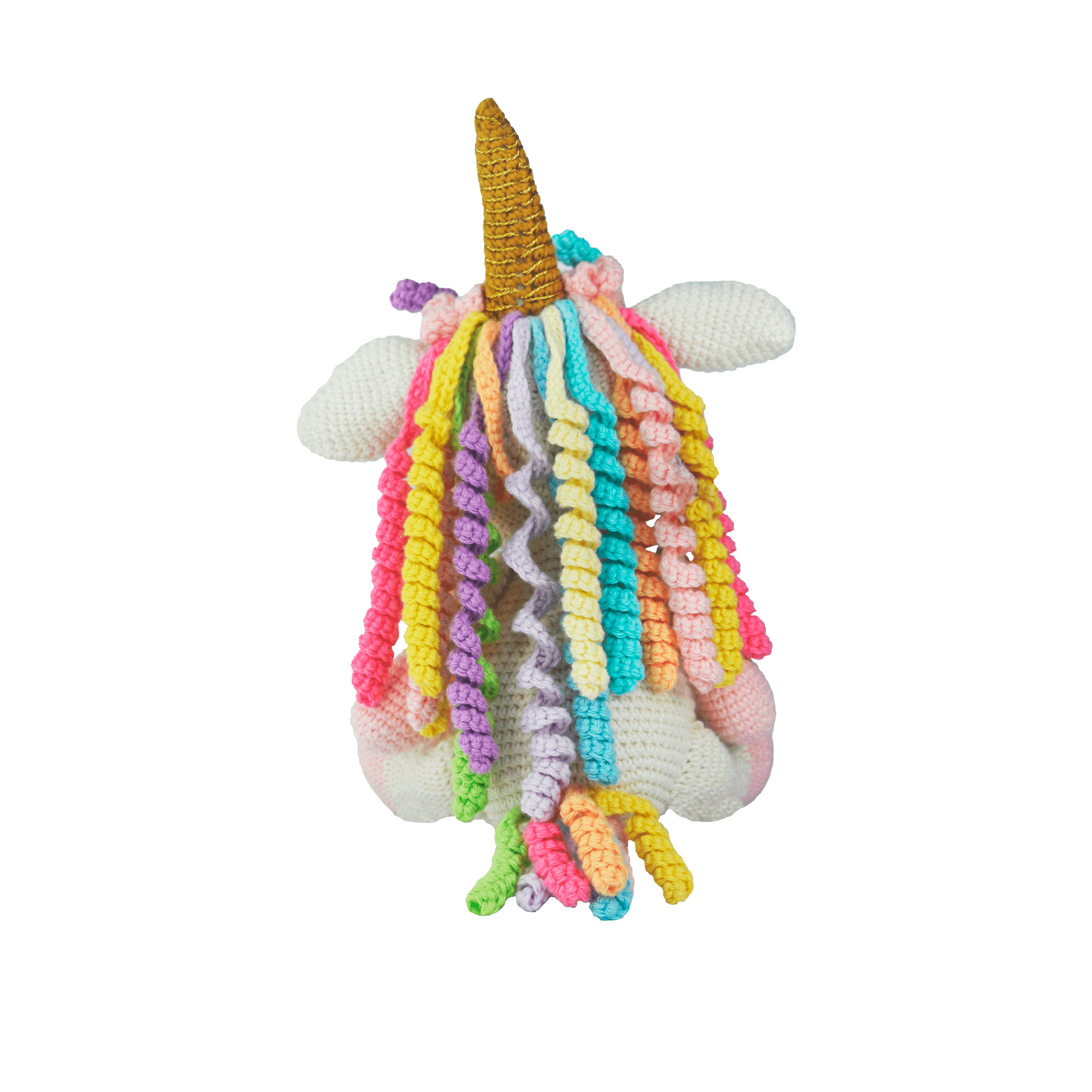 Amigurumi Unicornio Arcoíris – Hecho a Mano - Imagen 3